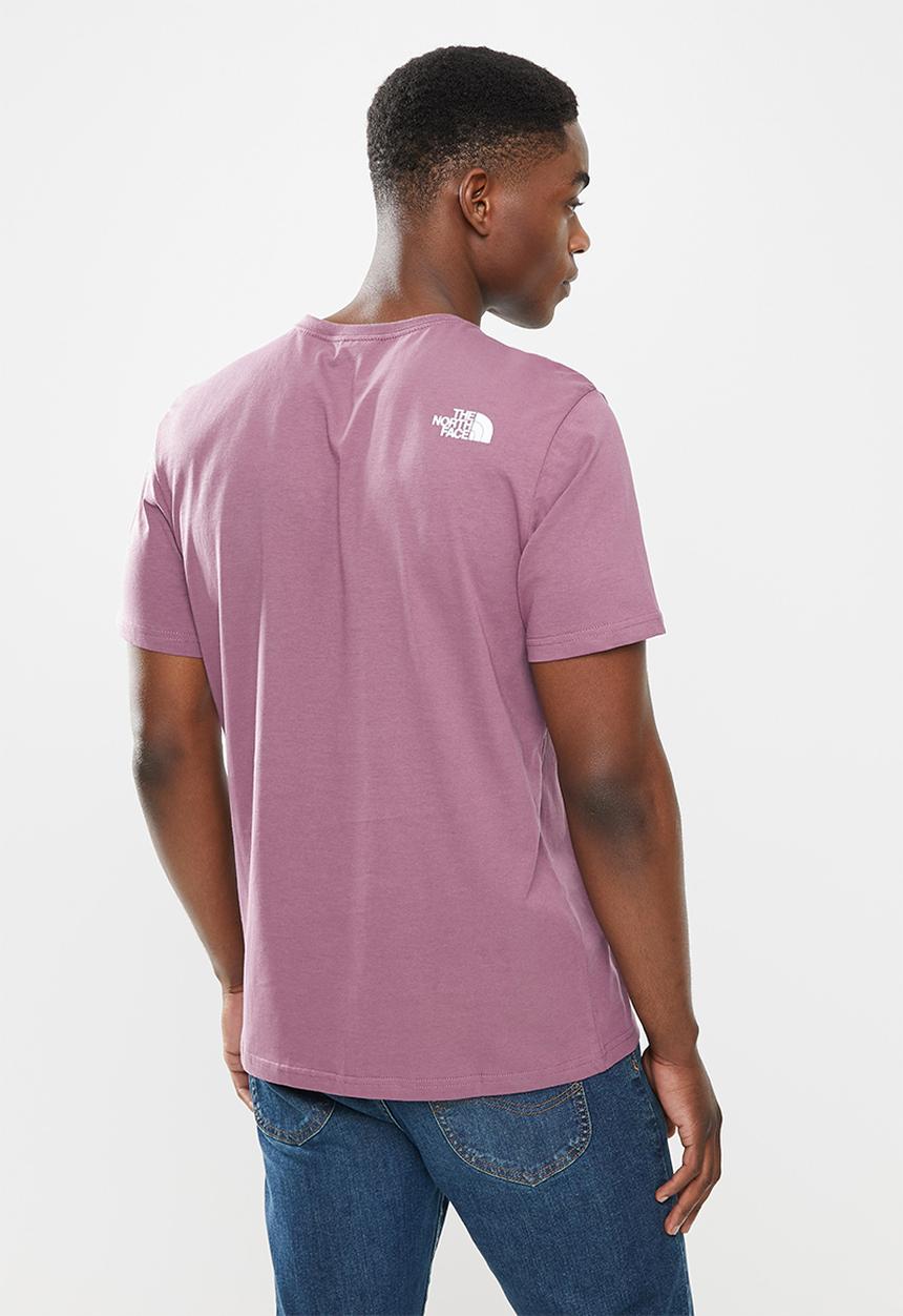The North Face - Short sleeve simple dome tee - purple