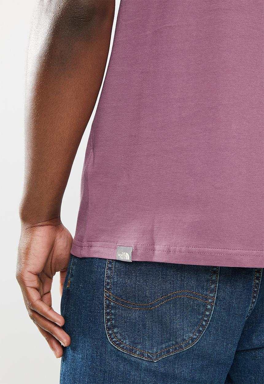 The North Face - Short sleeve simple dome tee - purple