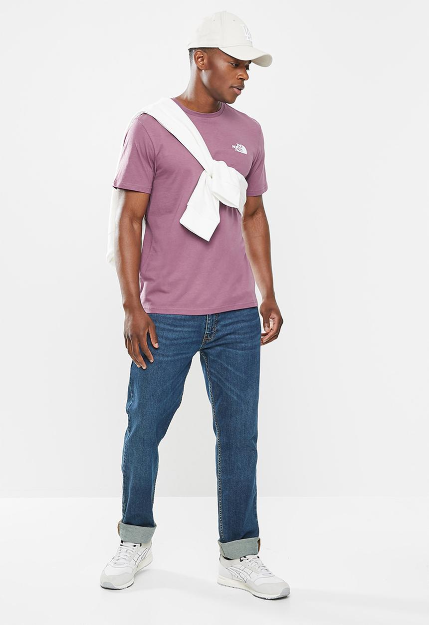 The North Face - Short sleeve simple dome tee - purple