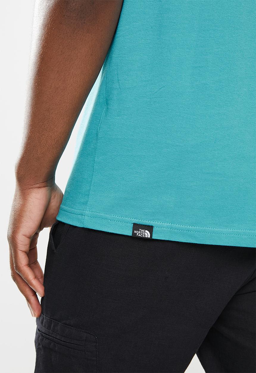 The North Face - Fine short sleeve tee - transantarctic blue