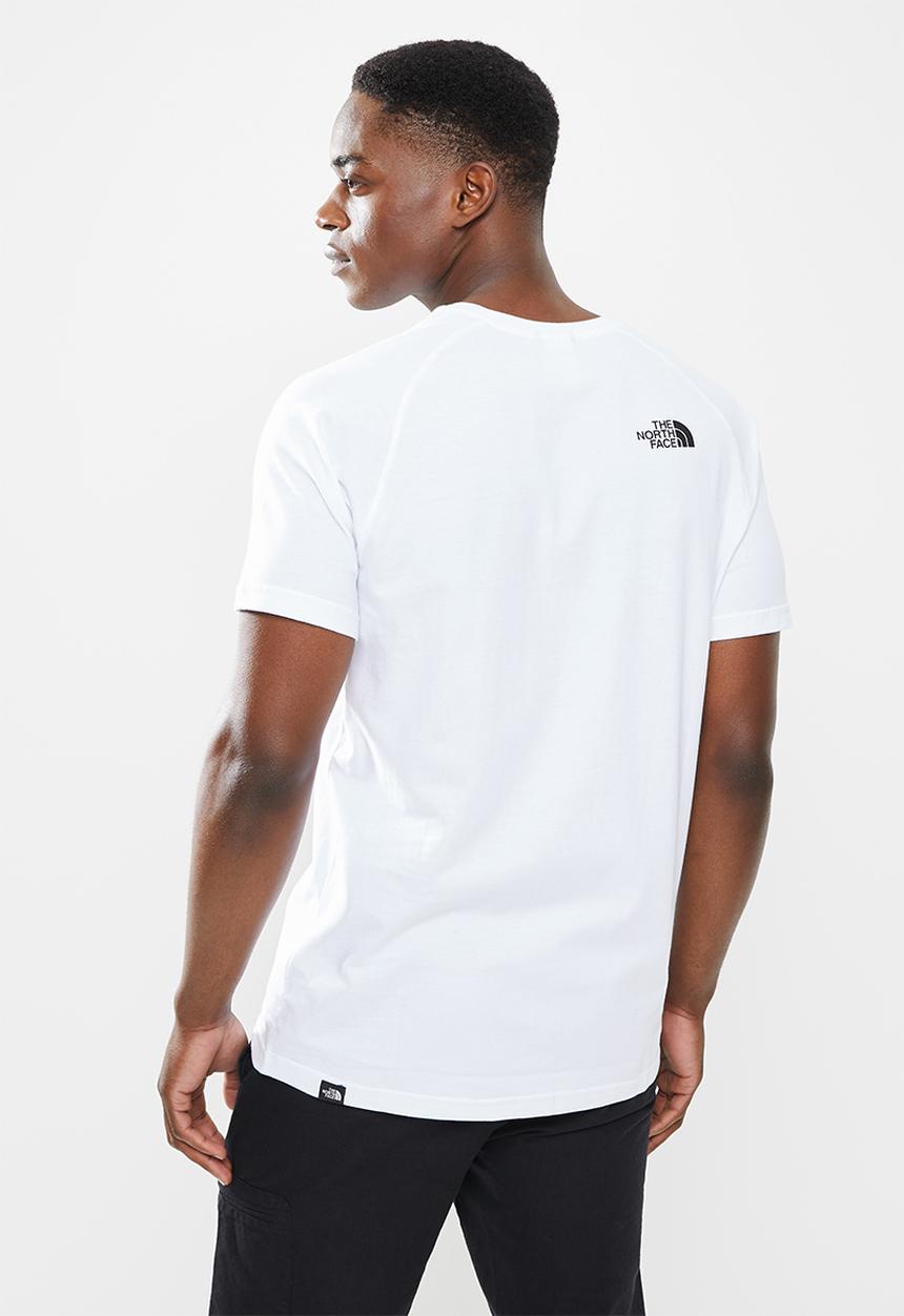 The North Face - Raglan short sleeve redbox tee - white