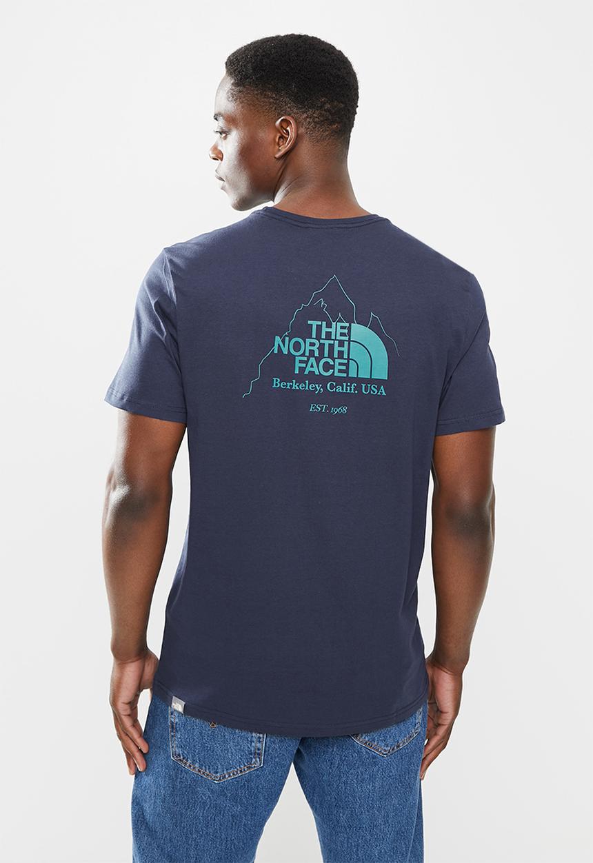 The North Face - Mens biner graphic 4 tee - aviator navy