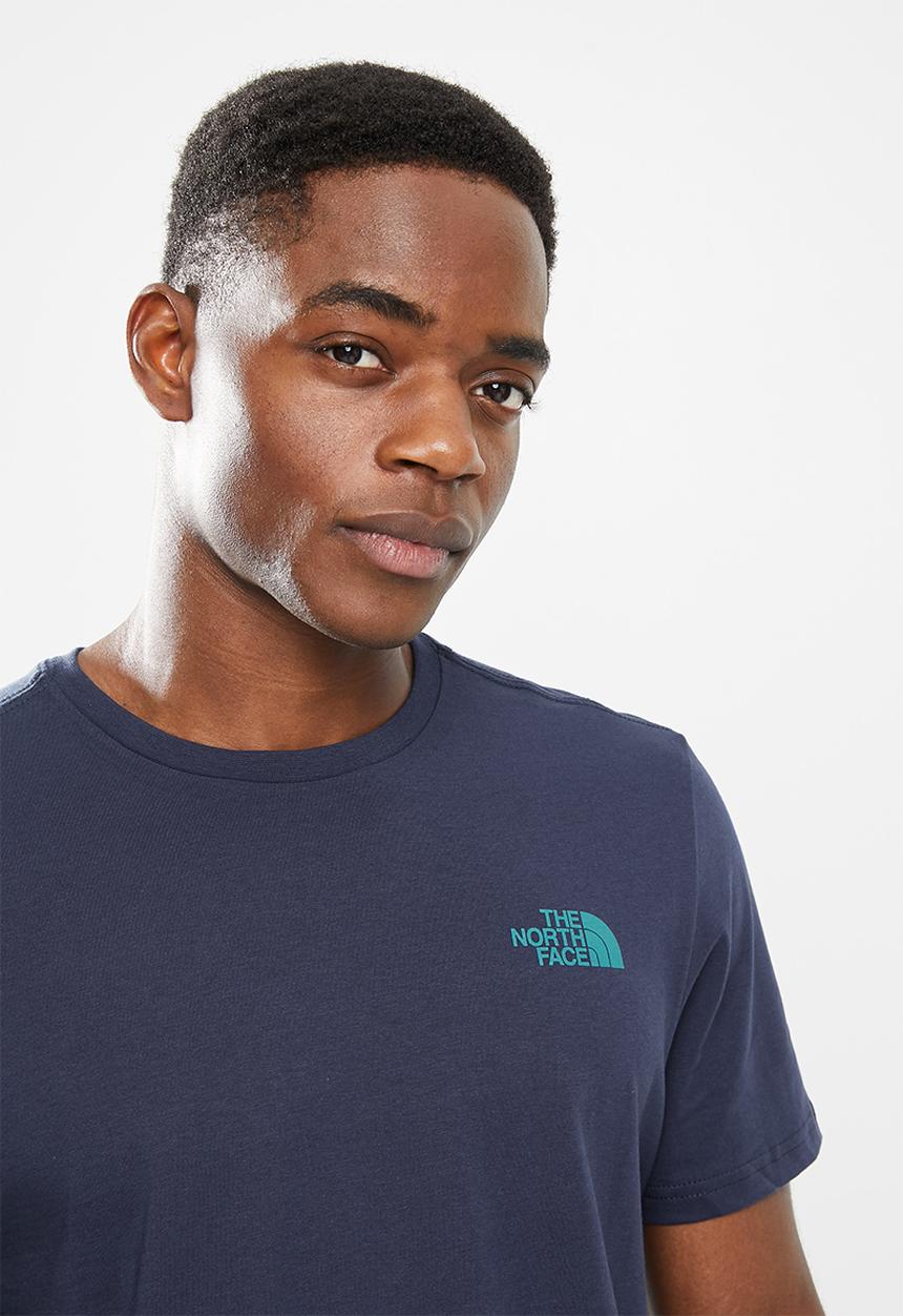 The North Face - Mens biner graphic 4 tee - aviator navy
