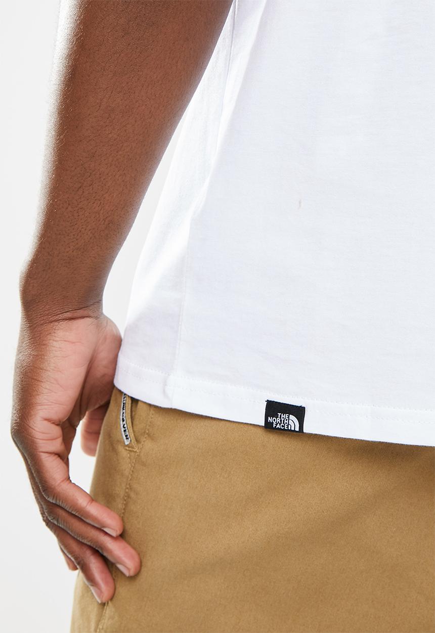 The North Face - Mens short sleeve tee - white