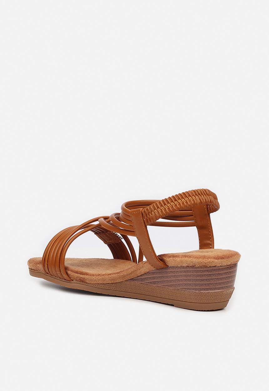 Butterfly Feet - Linah 4 wedge - tan