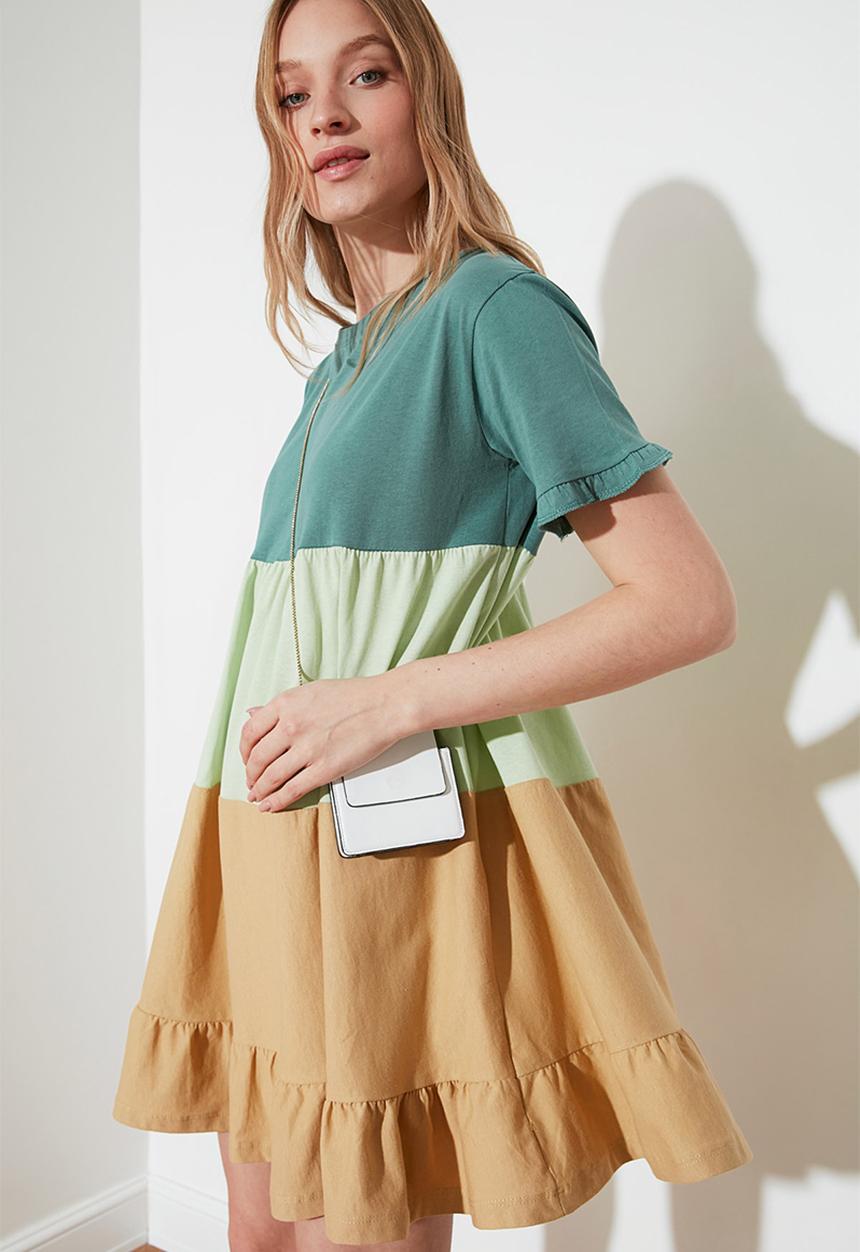 Trendyol - Yeşil dress - multi 