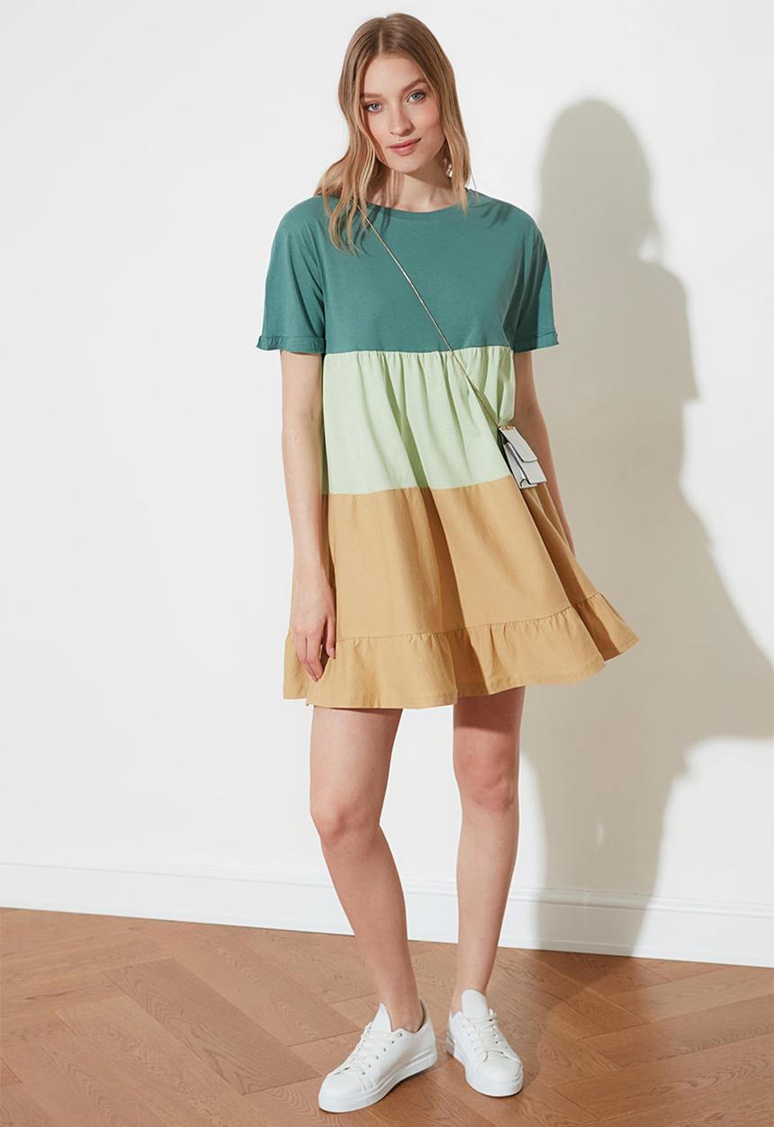 Trendyol - Yeşil dress - multi 