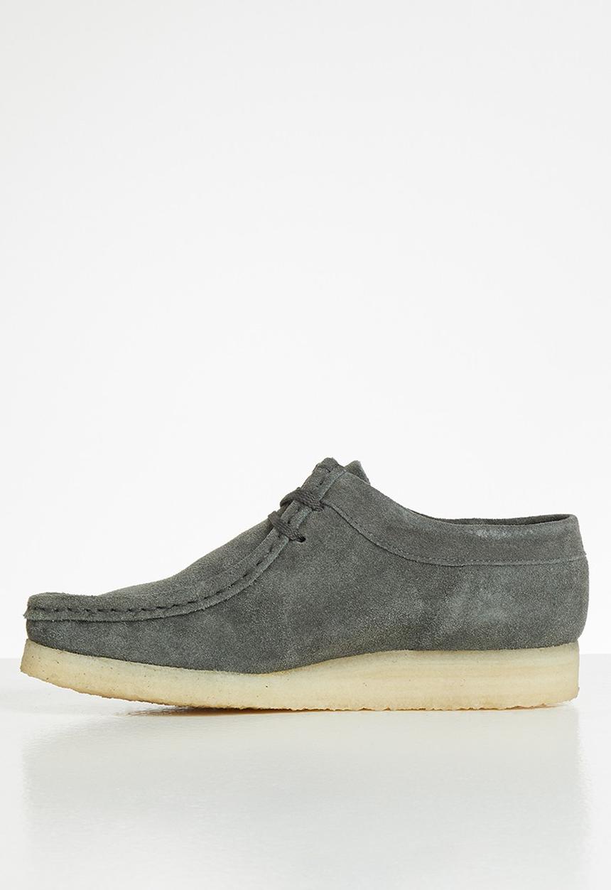 Grasshoppers - Dax origin suede moccasin - charcoal