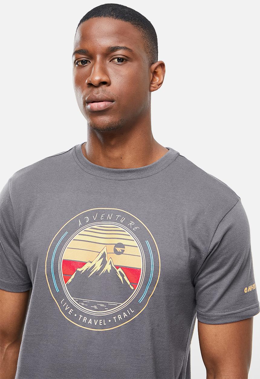 Hi-Tec - Adventure ii tee - dark grey