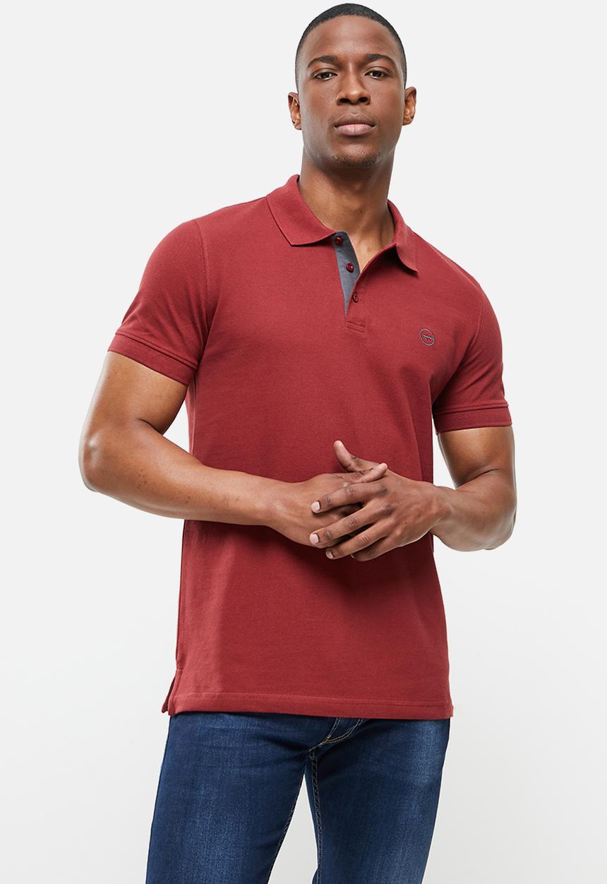 Hi-Tec - Pique polo - burgundy