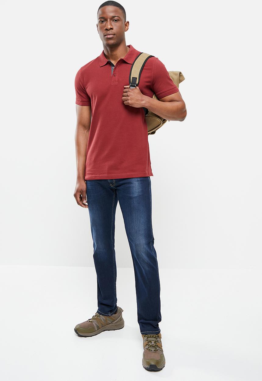 Hi-Tec - Pique polo - burgundy