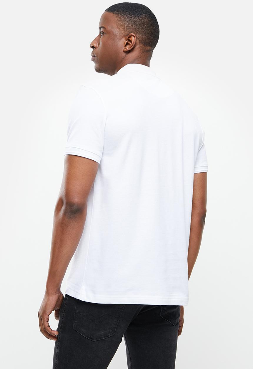 Original Penguin - Raised rib polo - white