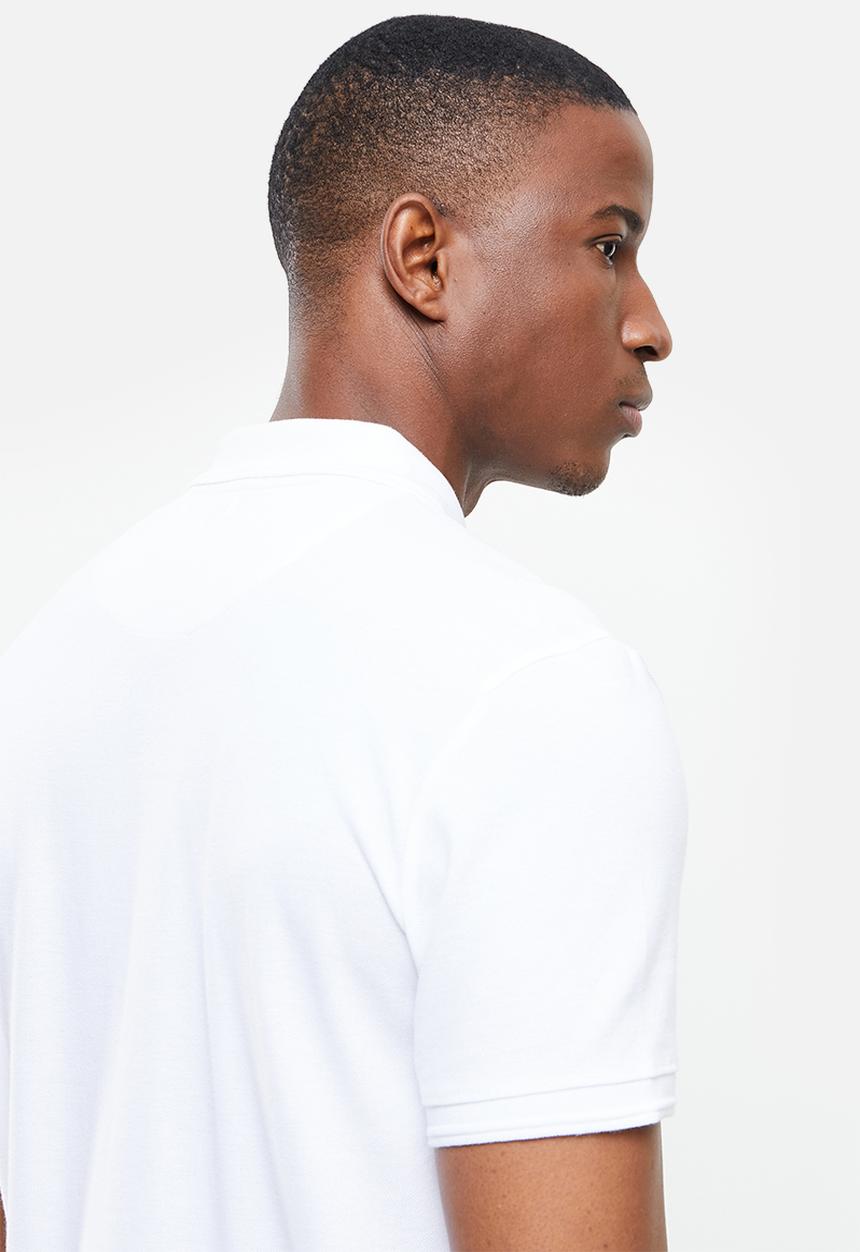 Original Penguin - Raised rib polo - white