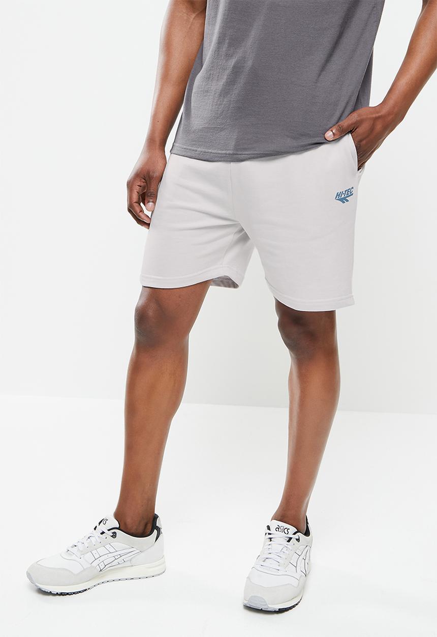 Hi-Tec - Men's fleece shorts - light grey