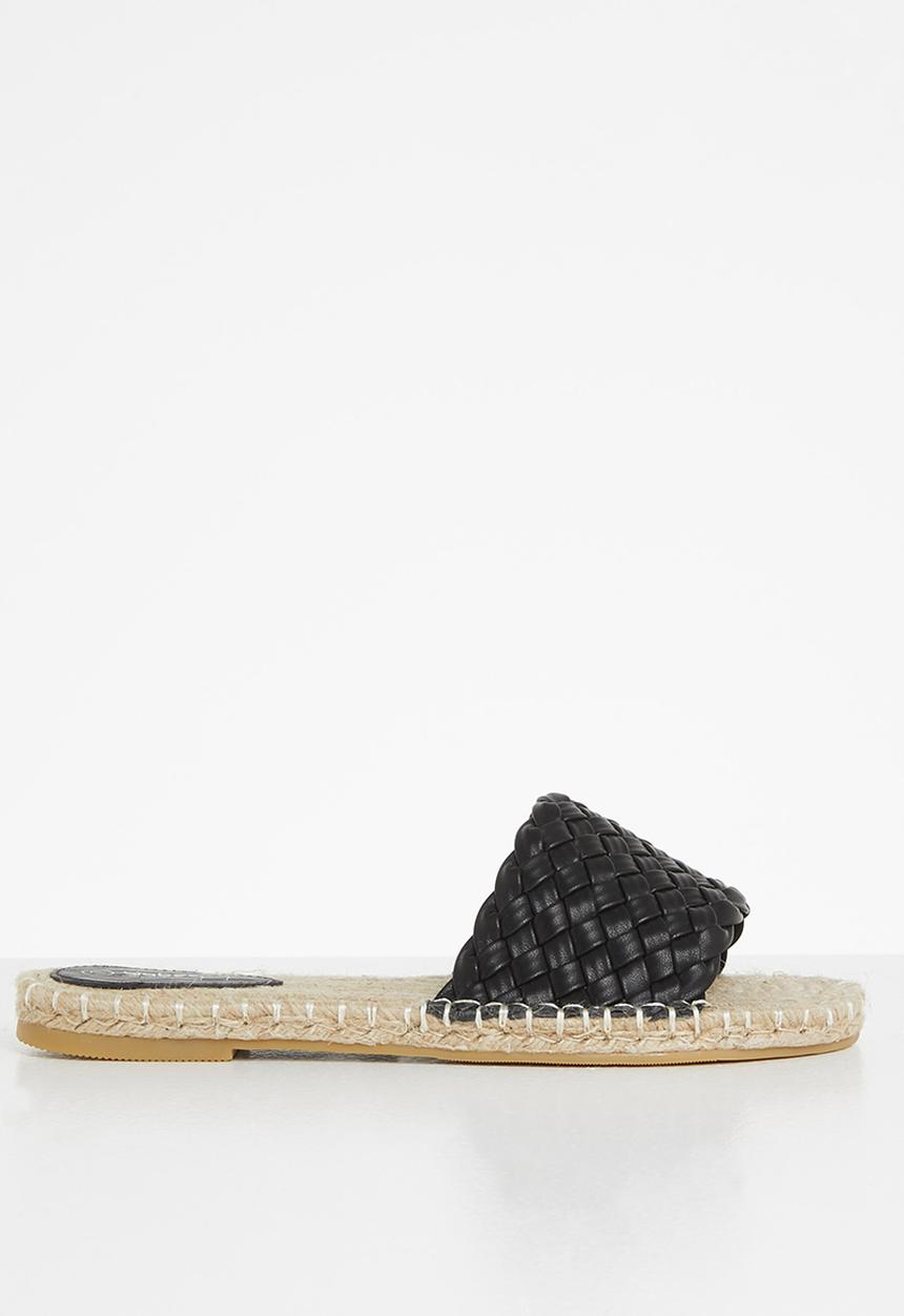 Viabeach - Marine1 espadrille slide - black