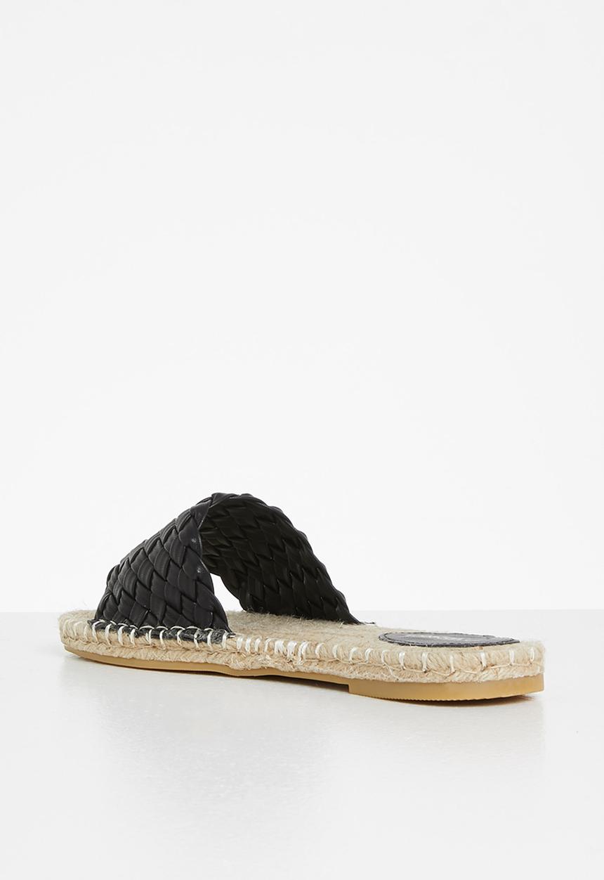 Viabeach - Marine1 espadrille slide - black