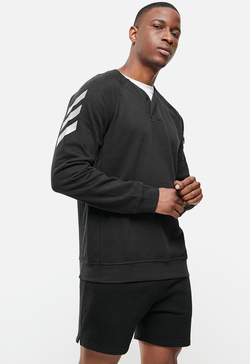 adidas Originals - UNLIMITED CREW SWEATSHIRT - black