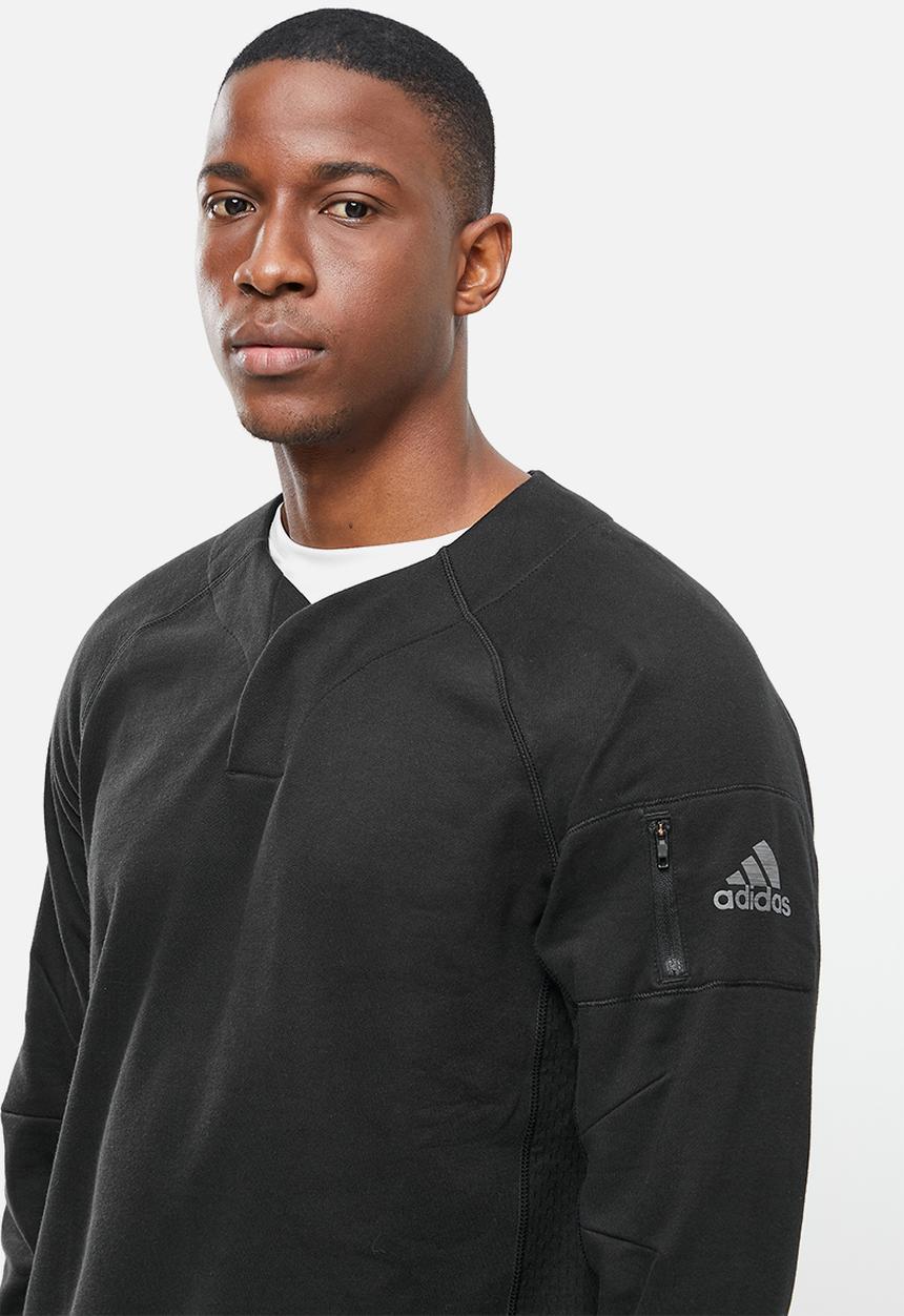 adidas Originals - UNLIMITED CREW SWEATSHIRT - black