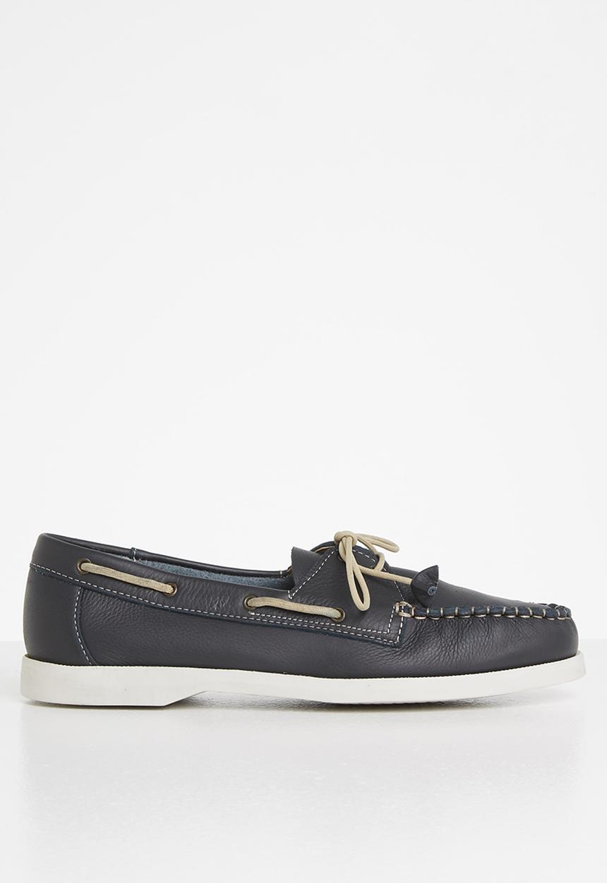 Grasshoppers - Zora natan leather - navy