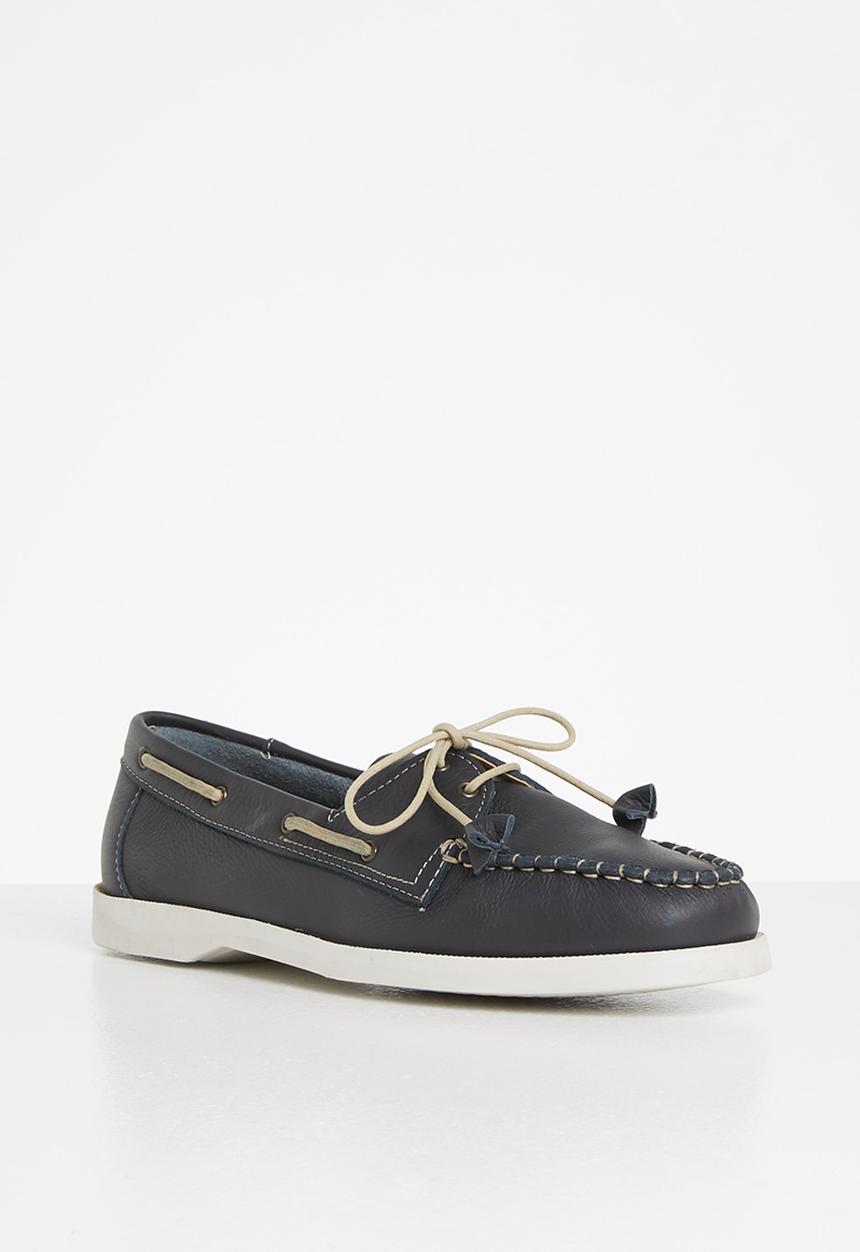 Grasshoppers - Zora natan leather - navy