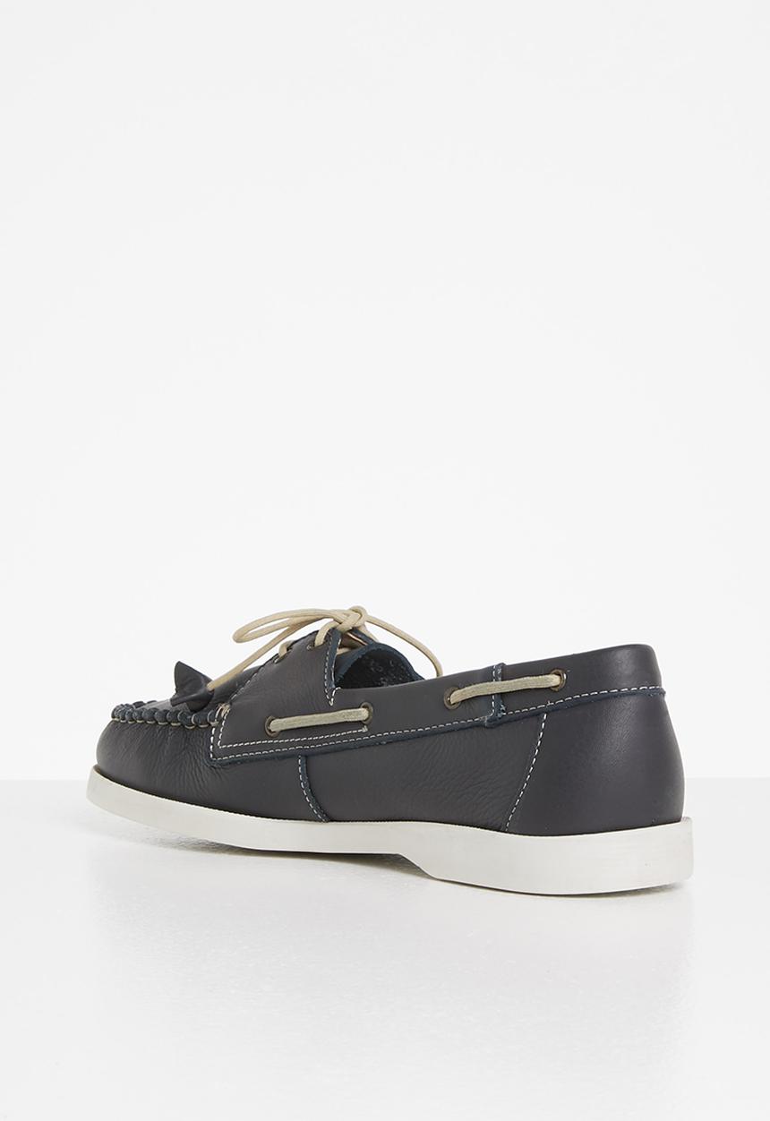 Grasshoppers - Zora natan leather - navy