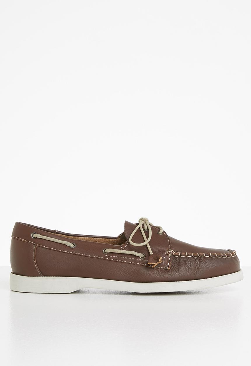 Grasshoppers - Zora natan leather - dark tan