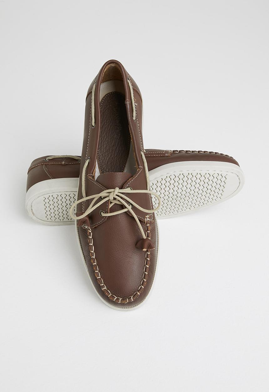 Grasshoppers - Zora natan leather - dark tan