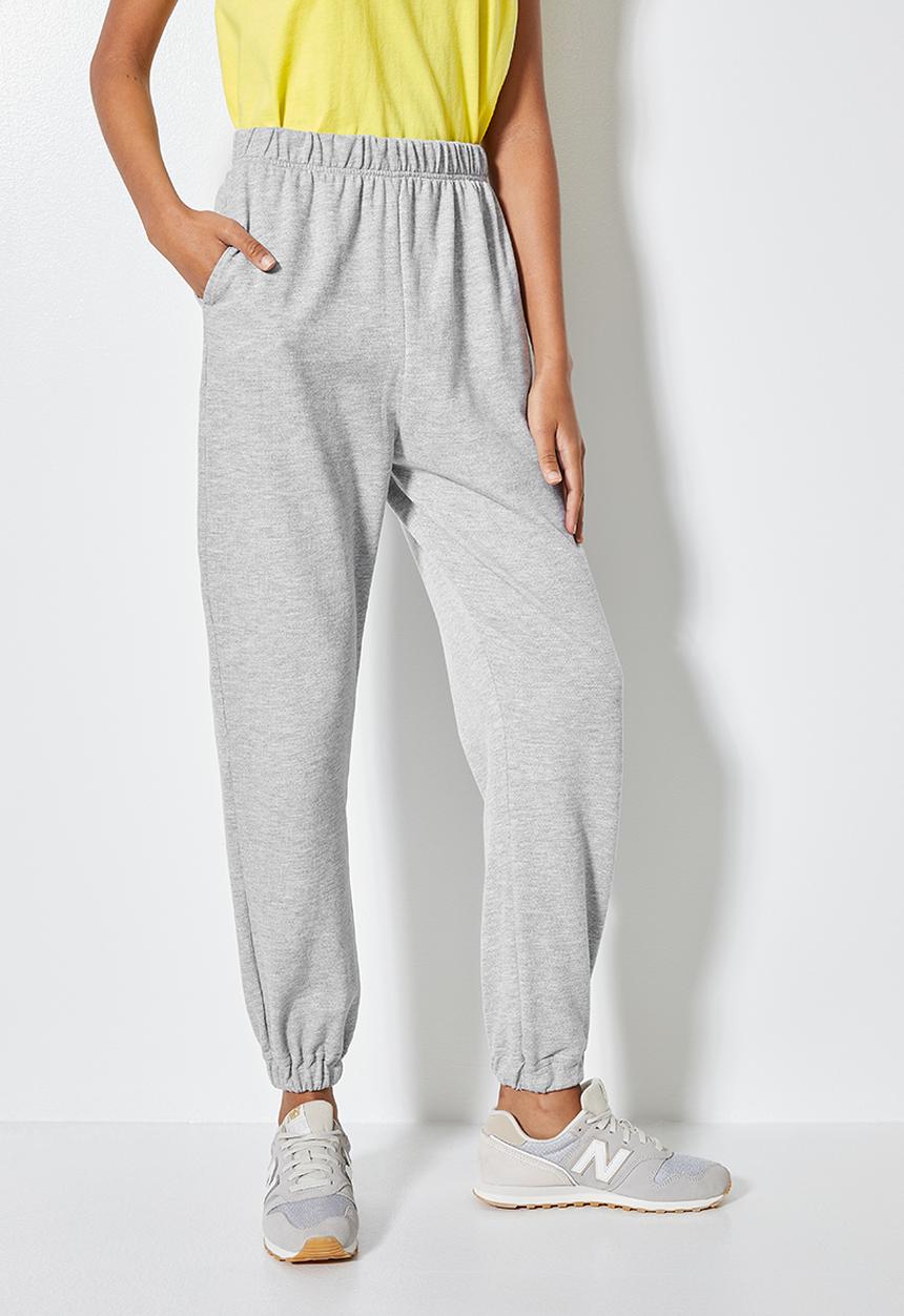 Superbalist - Track pants - light grey melange