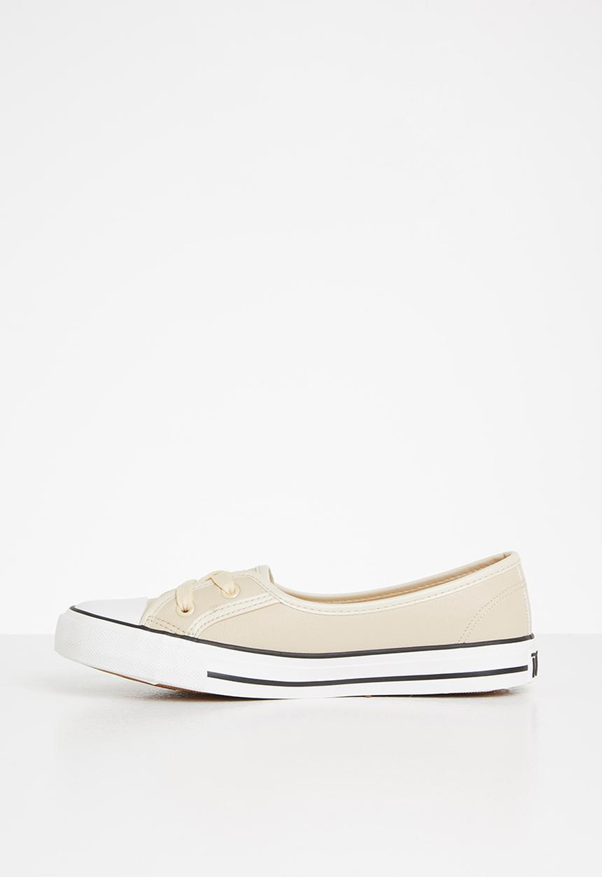 TOMY - Lace up - beige