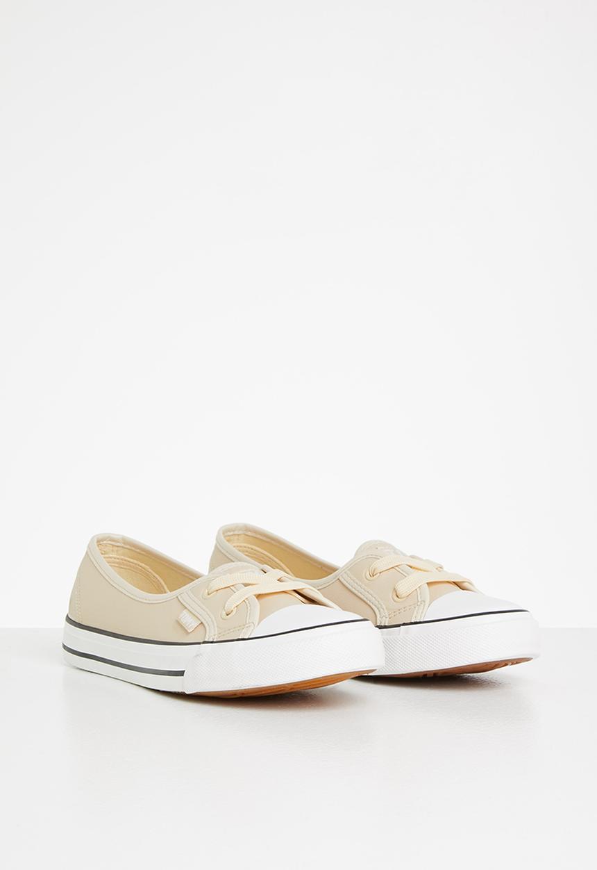TOMY - Lace up - beige