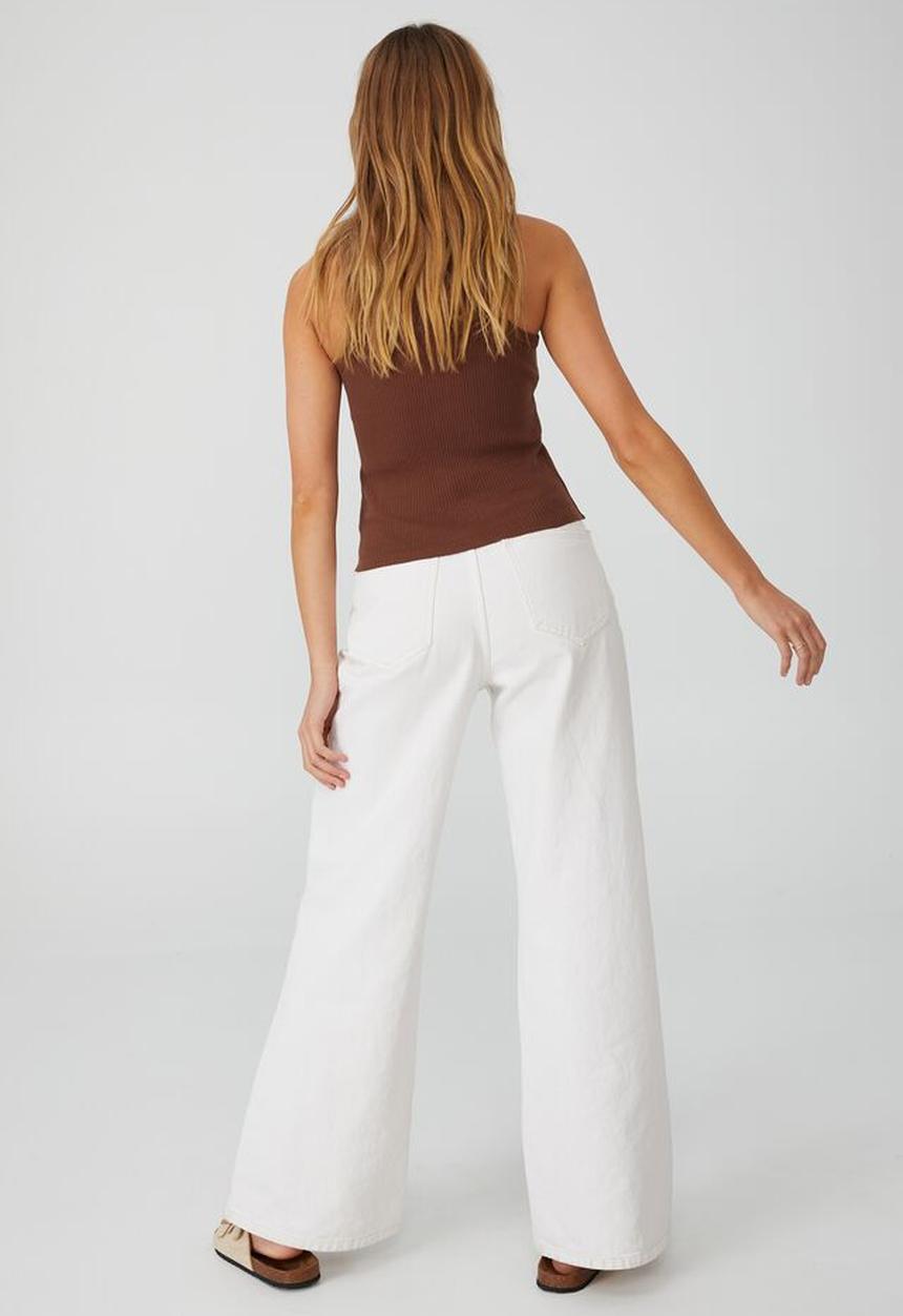 Cotton On - The turn back tank - acorn