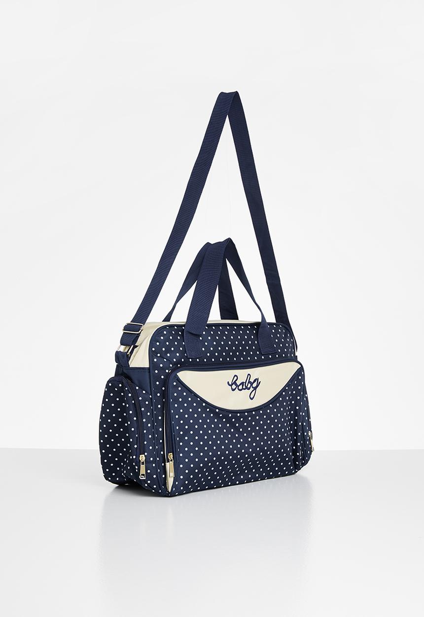 Pop Candy - Baby diaper bag set - dark blue