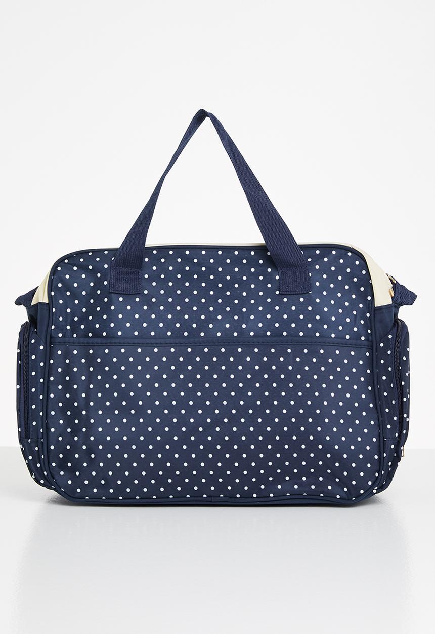 Pop Candy - Baby diaper bag set - dark blue