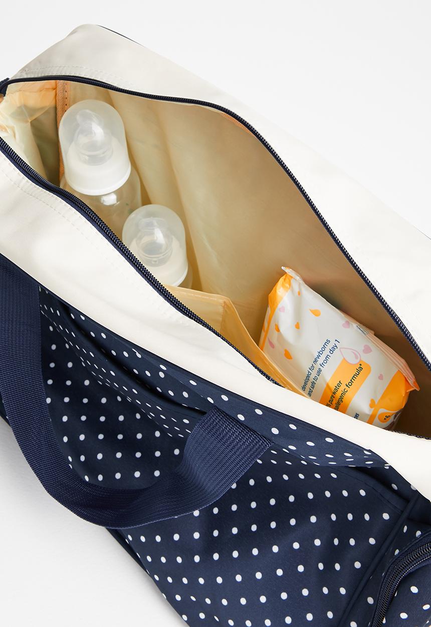 Pop Candy - Baby diaper bag set - dark blue