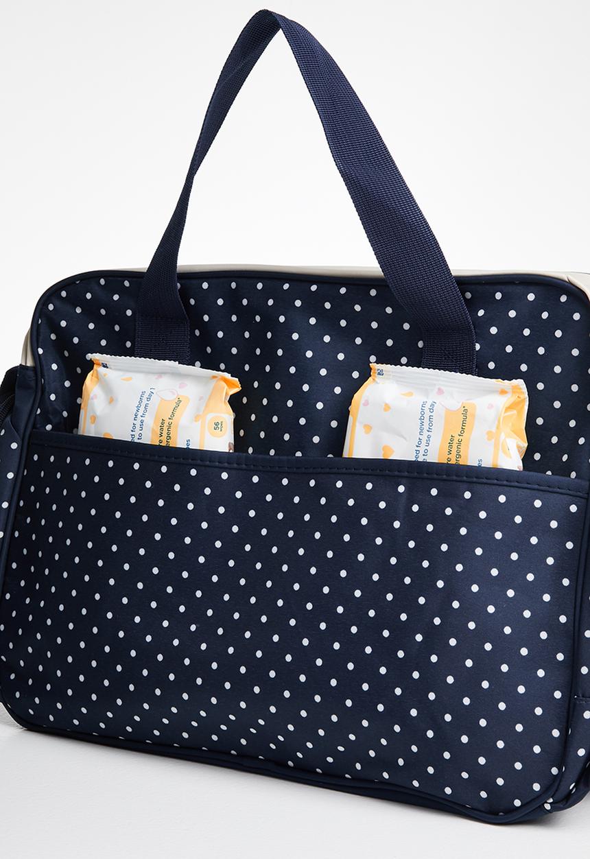 Pop Candy - Baby diaper bag set - dark blue
