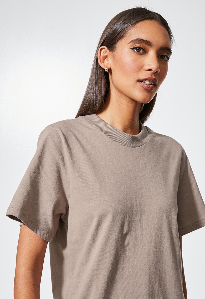 Superbalist - Longline tee - mink