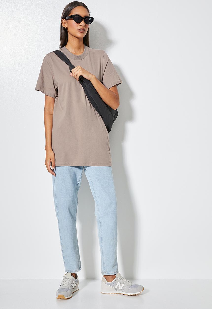 Superbalist - Longline tee - mink
