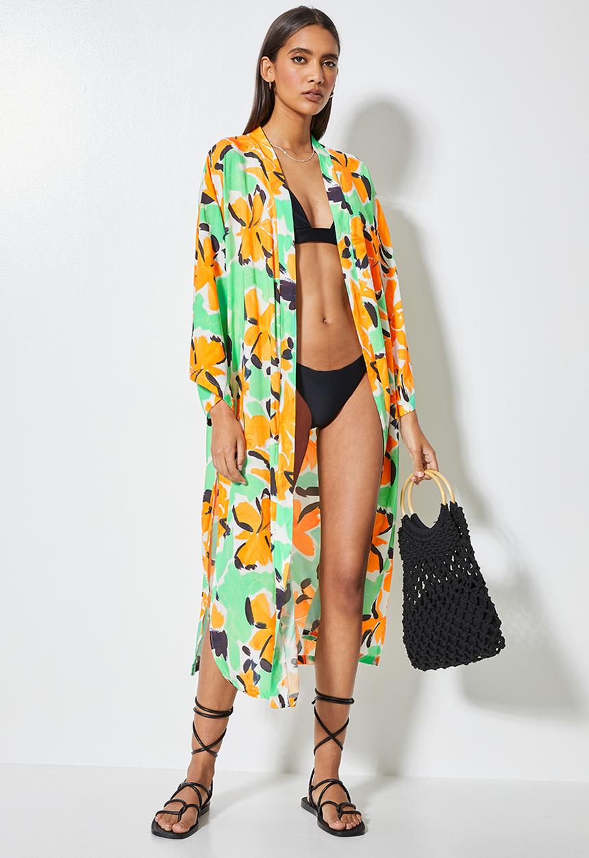 Superbalist - Midi cover up - multi