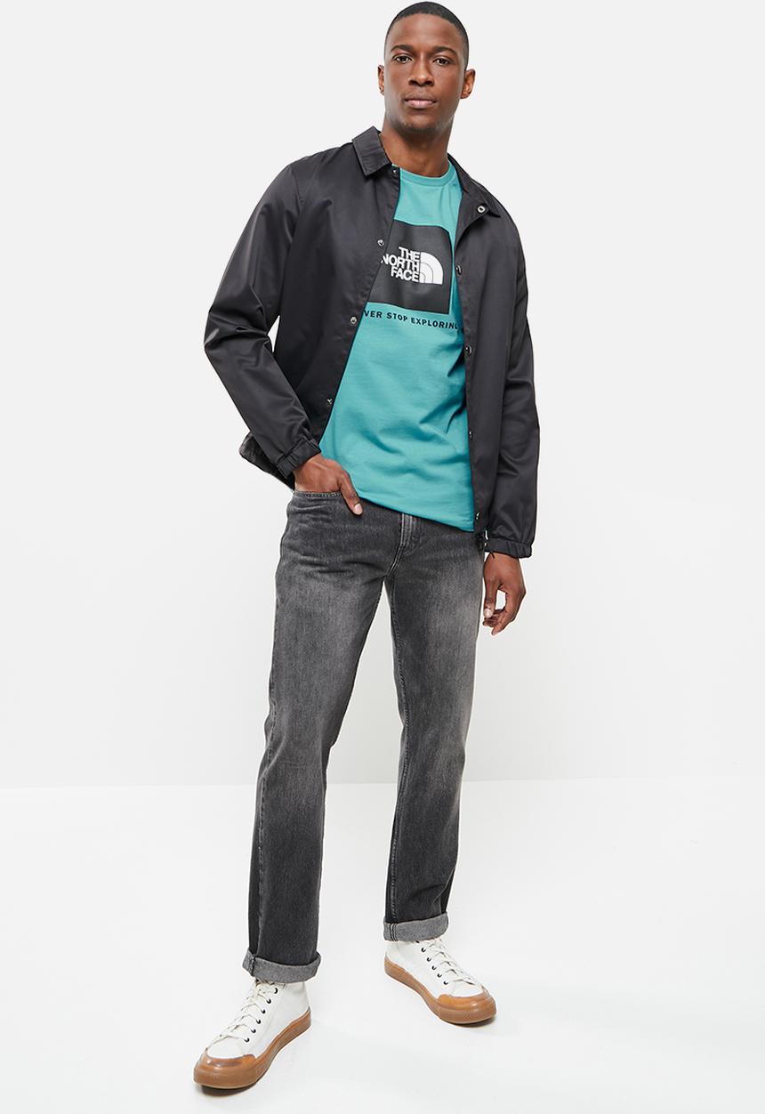 The North Face - Mens s/s raglan redbox tee - storm blue