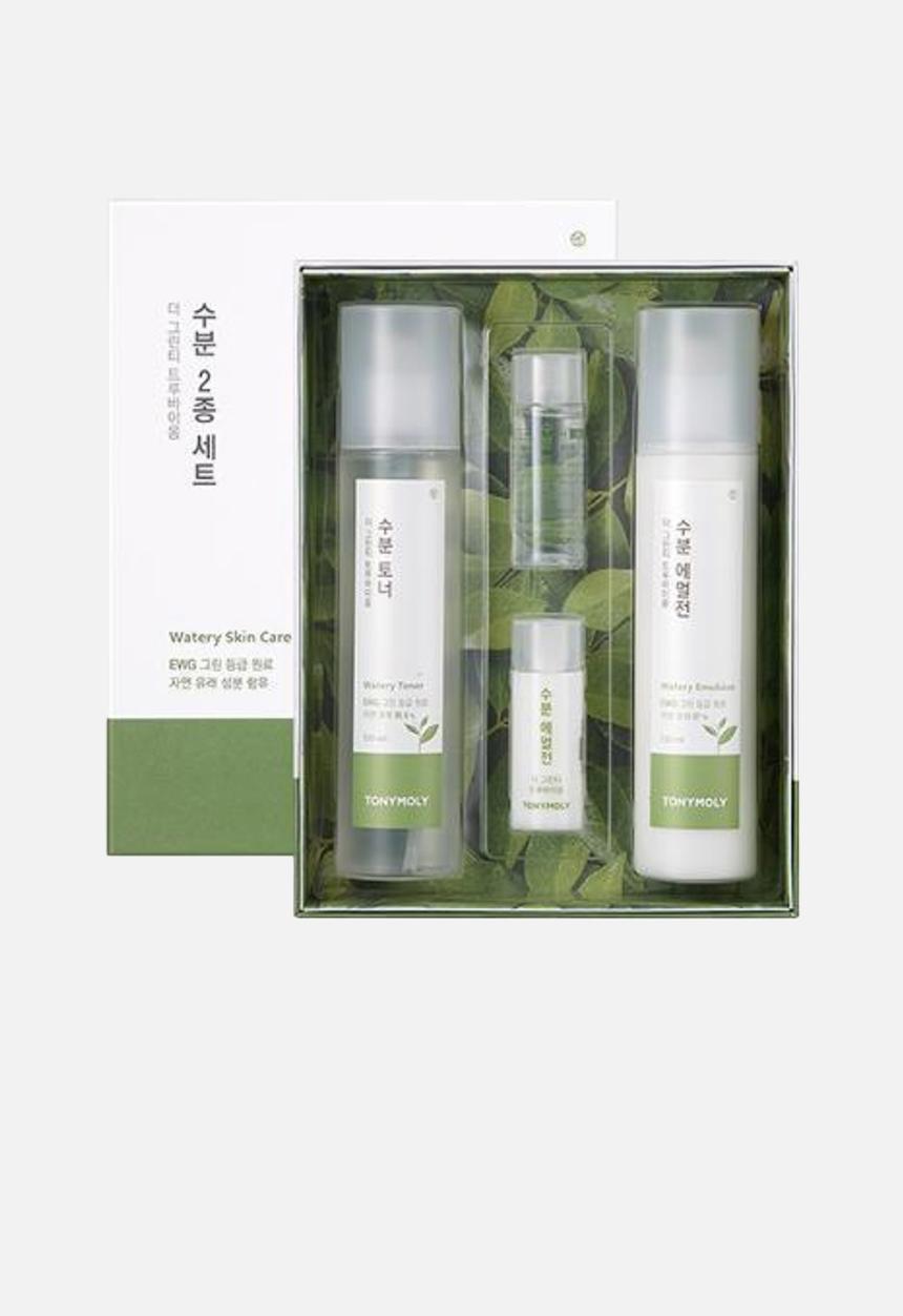 TONYMOLY - The Green Tea True Biome Watery Skin Care Set