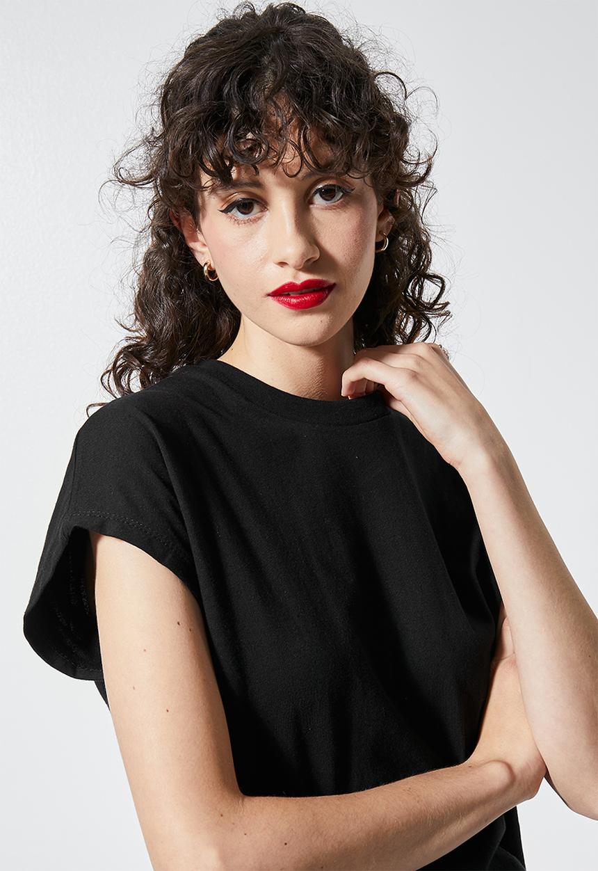 Superbalist - 2 pack crew neck grown on sleeve tee - white & black