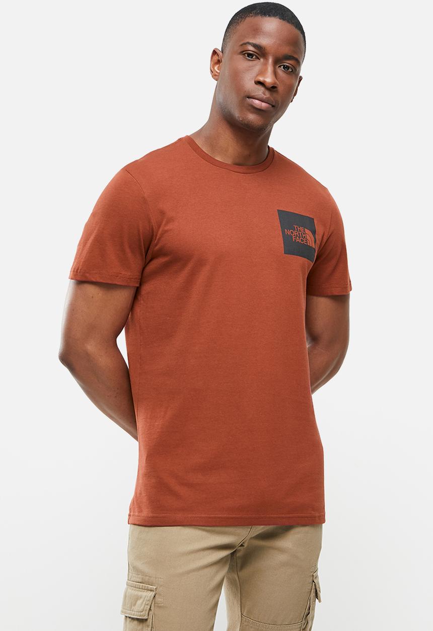 The North Face - Mens s/s fine tee - brick house red