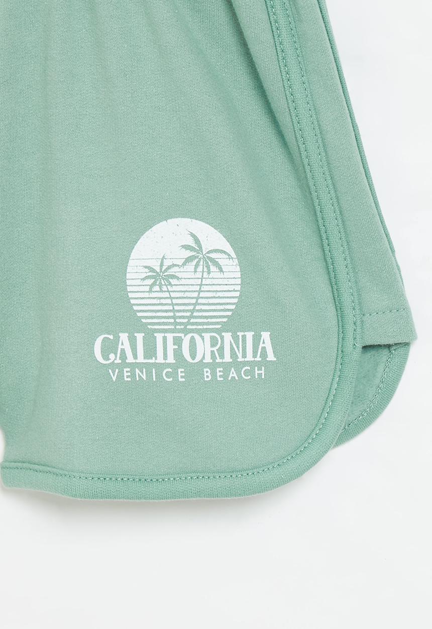 Superbalist - Fleece short - sage