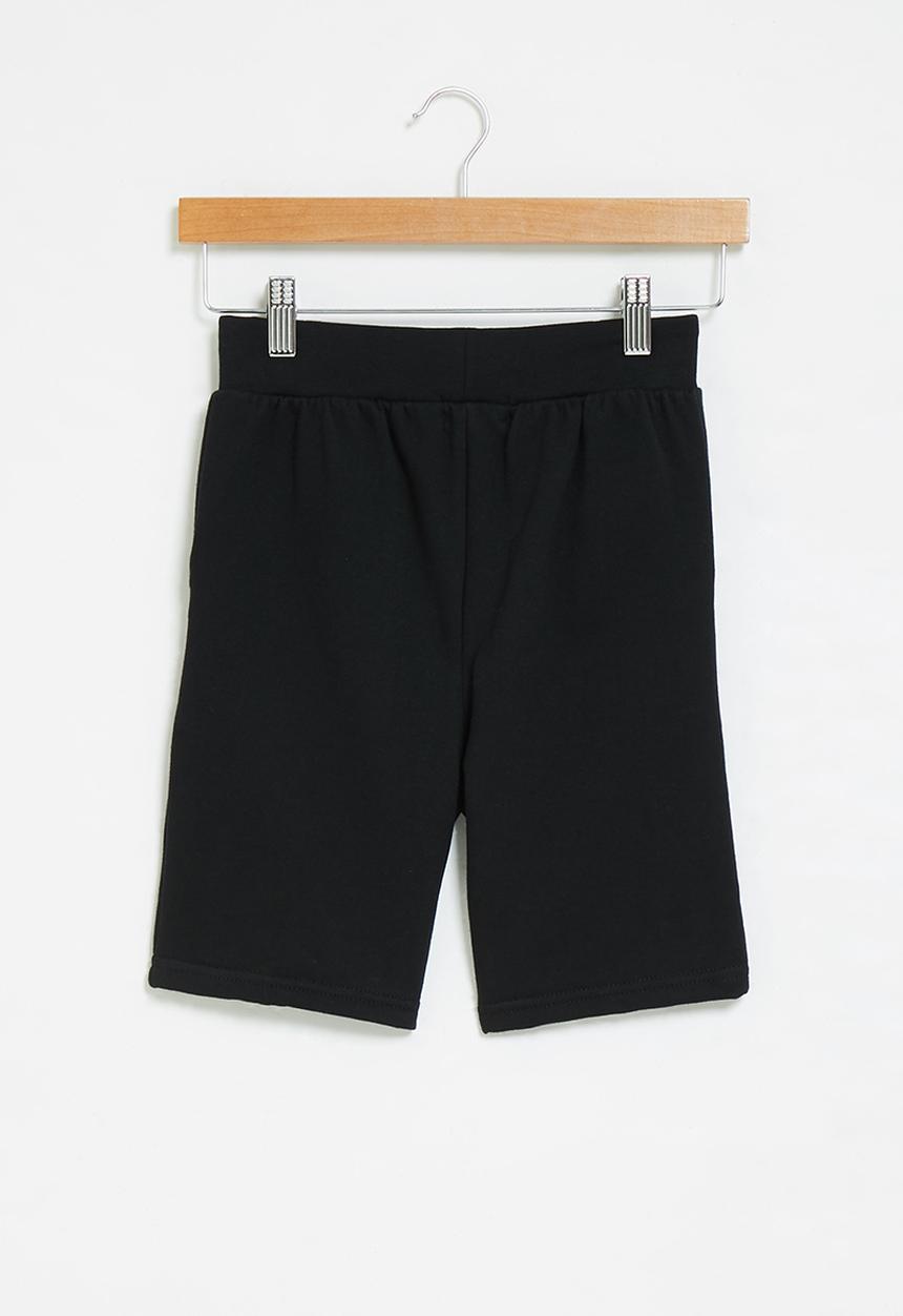 Superbalist - Nasa fleece short - black