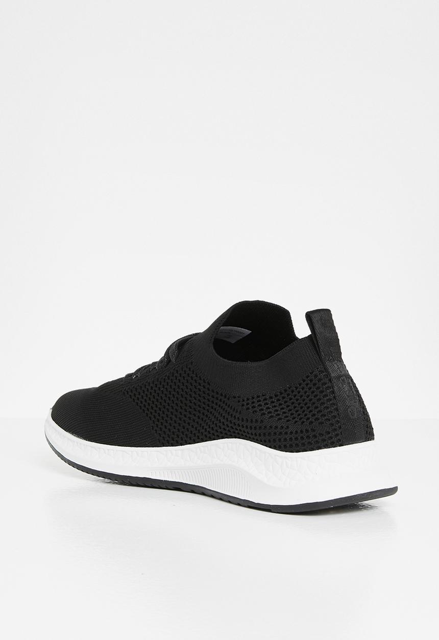 POLO - Hector athleisure knit sneaker - black