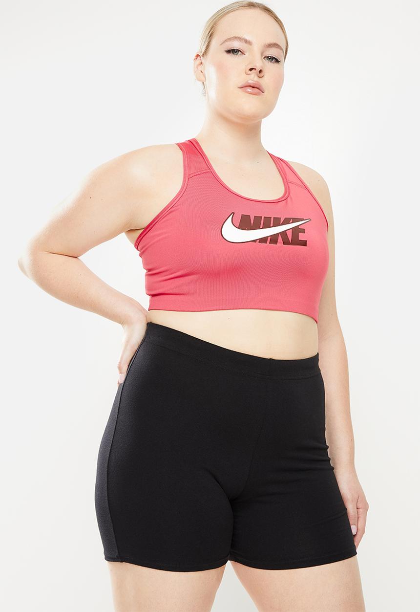 Nike - Curve w nike df swsh icnclsh pls bra h - pink 