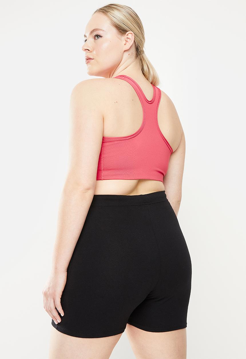 Nike - Curve w nike df swsh icnclsh pls bra h - pink 