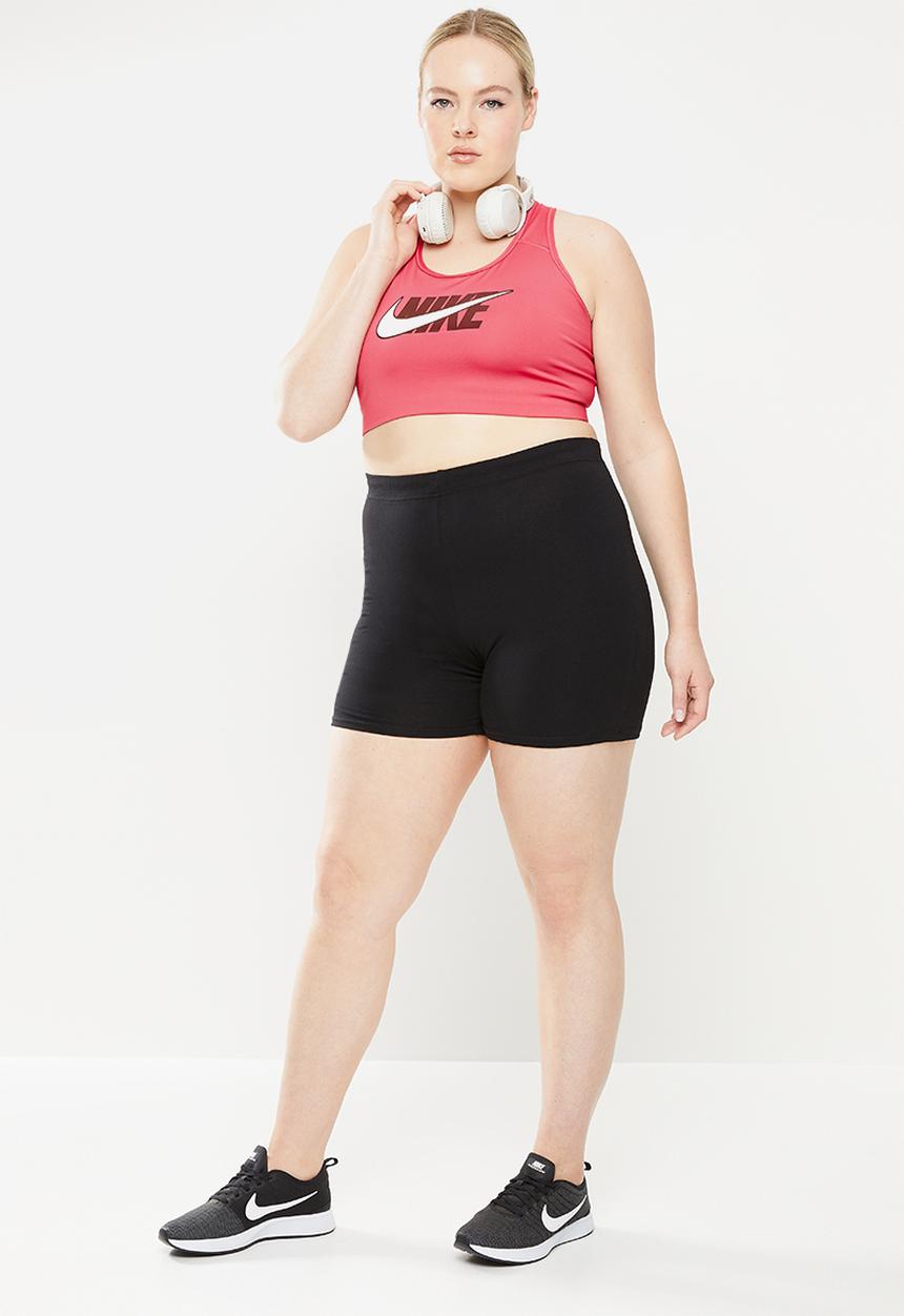 Nike - Curve w nike df swsh icnclsh pls bra h - pink 