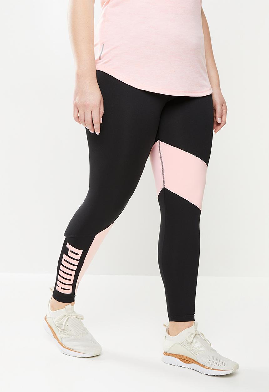 PUMA - Plus train favorite logo high waist 7/8 tights - black