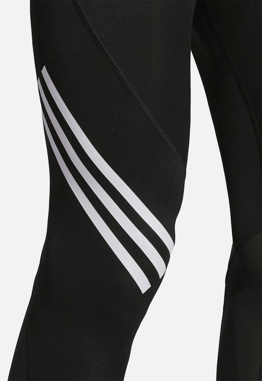 adidas Performance - ALPHASKIN SPORT+ LONG 3-STRIPES TIGHTS - black